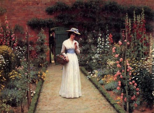 Lady in a Garden edmund blair leighton.jpg